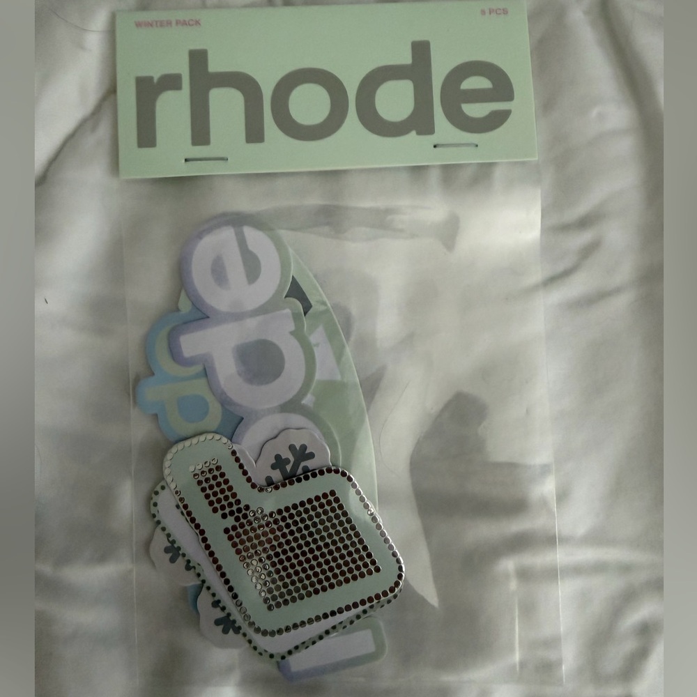 FREE🆕RHODE Hailey Bieber Sticker Set- SOLD OUT ON RHODE SITE-🆓 w/ $75 purchase